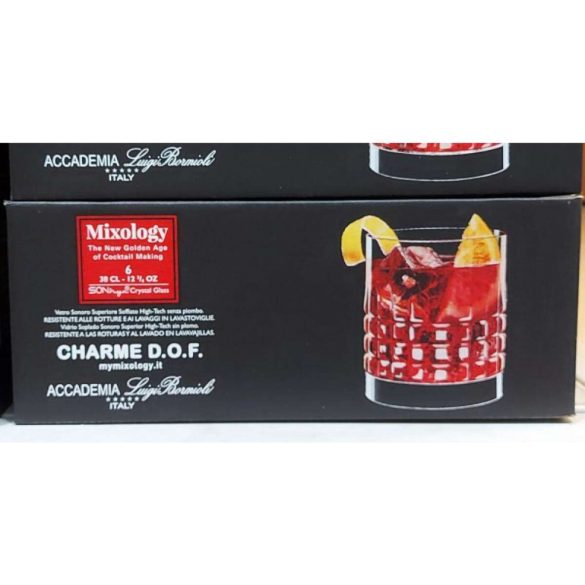 Luigi Bormioli Mixology Charme whiskys pohár készlet 6*38 cl