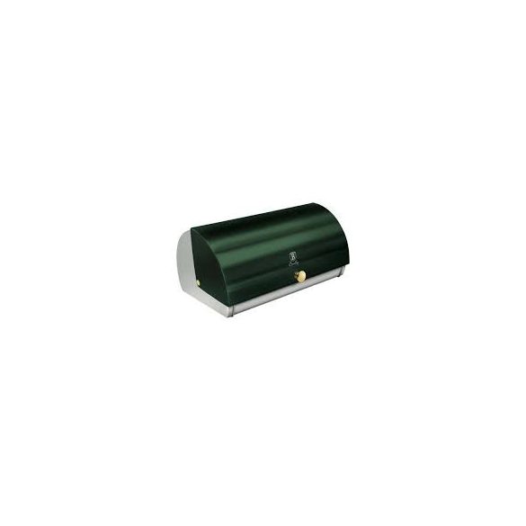 Berlinger Haus Emerald Collection kenyértartó doboz metál külső bevonattal, smaragdzöld  38,5*28*18,5 cm  BH-6267