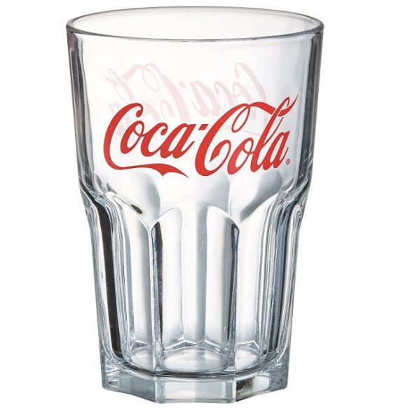 Coca-cola üveg pohár szett 6*4 dl