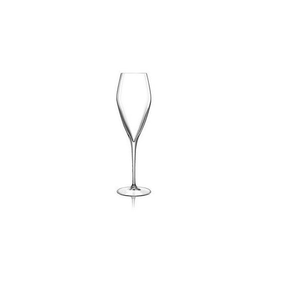 Luigi Bormioli Atelier kristály talpas pezsgős pohár készlet 6 x 27 cl