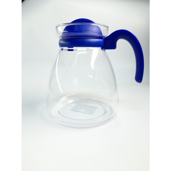 Mikrózható hőálló üveg teakanna 2,1 literes