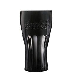 Coca -cola fekete üveg üdÍtős pohár szett, 37 cl, 6 db