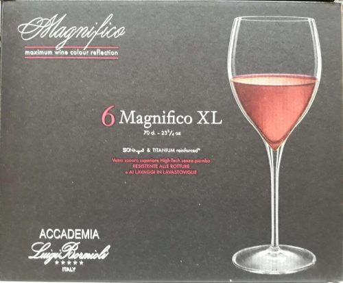 Luigi Bormioli Magnifico XL kristály boros pohár készlet  6 x 70 cl