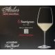 Luigi Bormioli Atelier Sauvignon kristály talpas boros pohárkészlet 6 x  35 cl Ingyenes szállítással