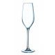 Arcoroc MINERAL talpas pezsgős pohár készlet  6 x 16 cl Ingyenes szállítással